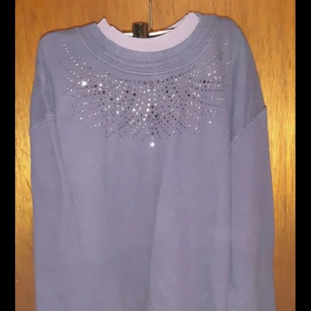 Womens purple sweater